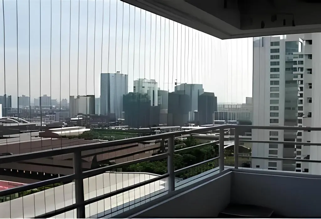 VSAFE Projects Invisible Grills for Balcony