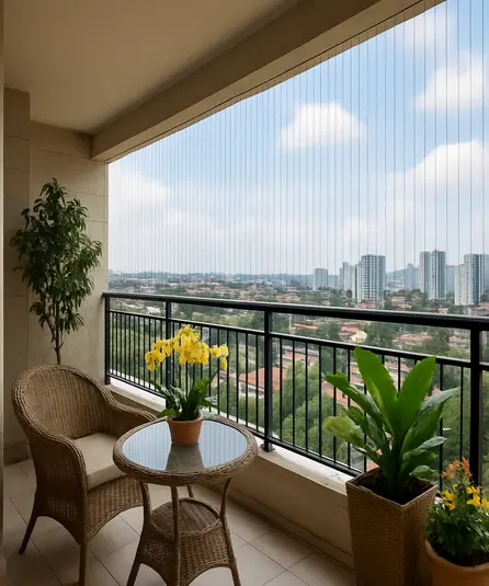 Invisible Grills Installation Services by VSafe India